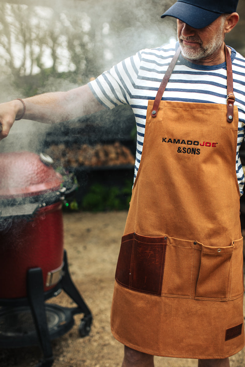 Tan cheapest Top Grain Leather Apron Butcher Apron - BBQ Apron - Cooking Apron- Gifts