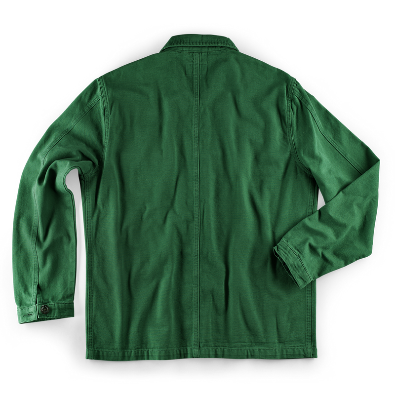 Green Cotton Chore Coat – Anatoly & Sons