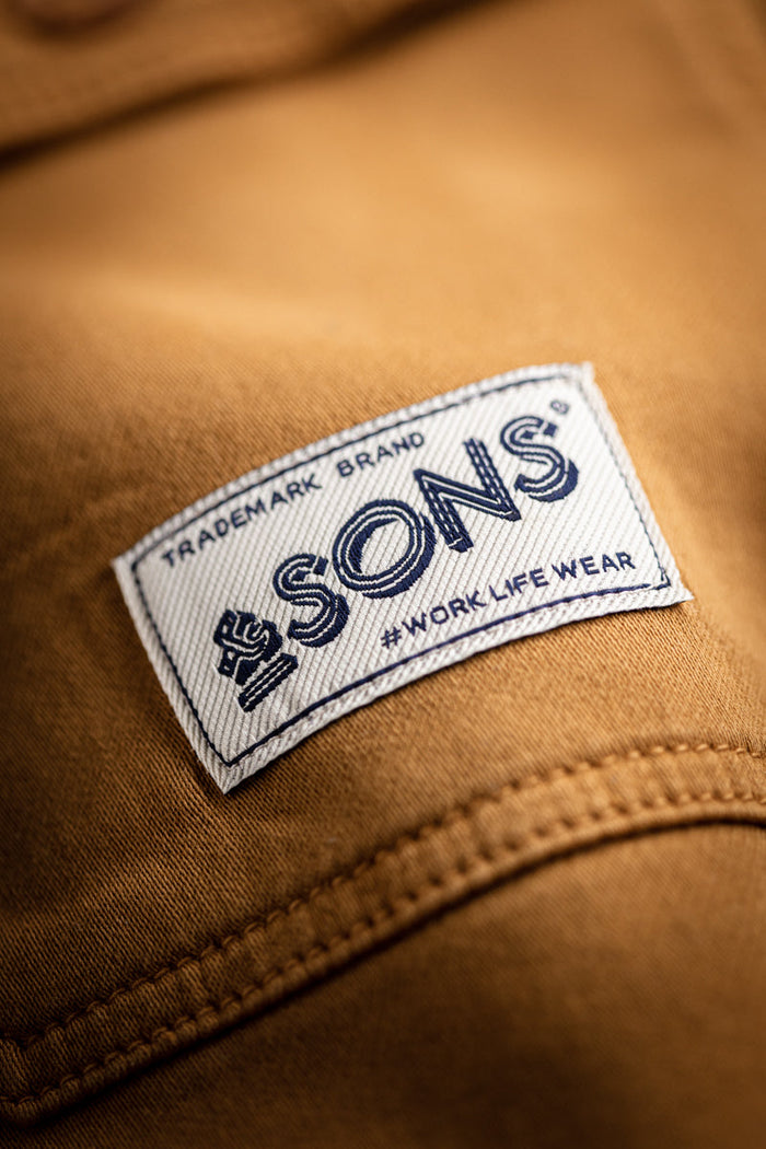 &SONS Carver Jacket Tan – www.andsons.us