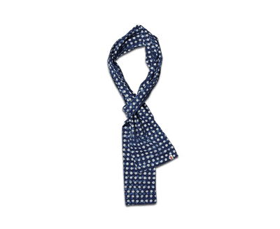 Blue Dot Organic Japanese scarf