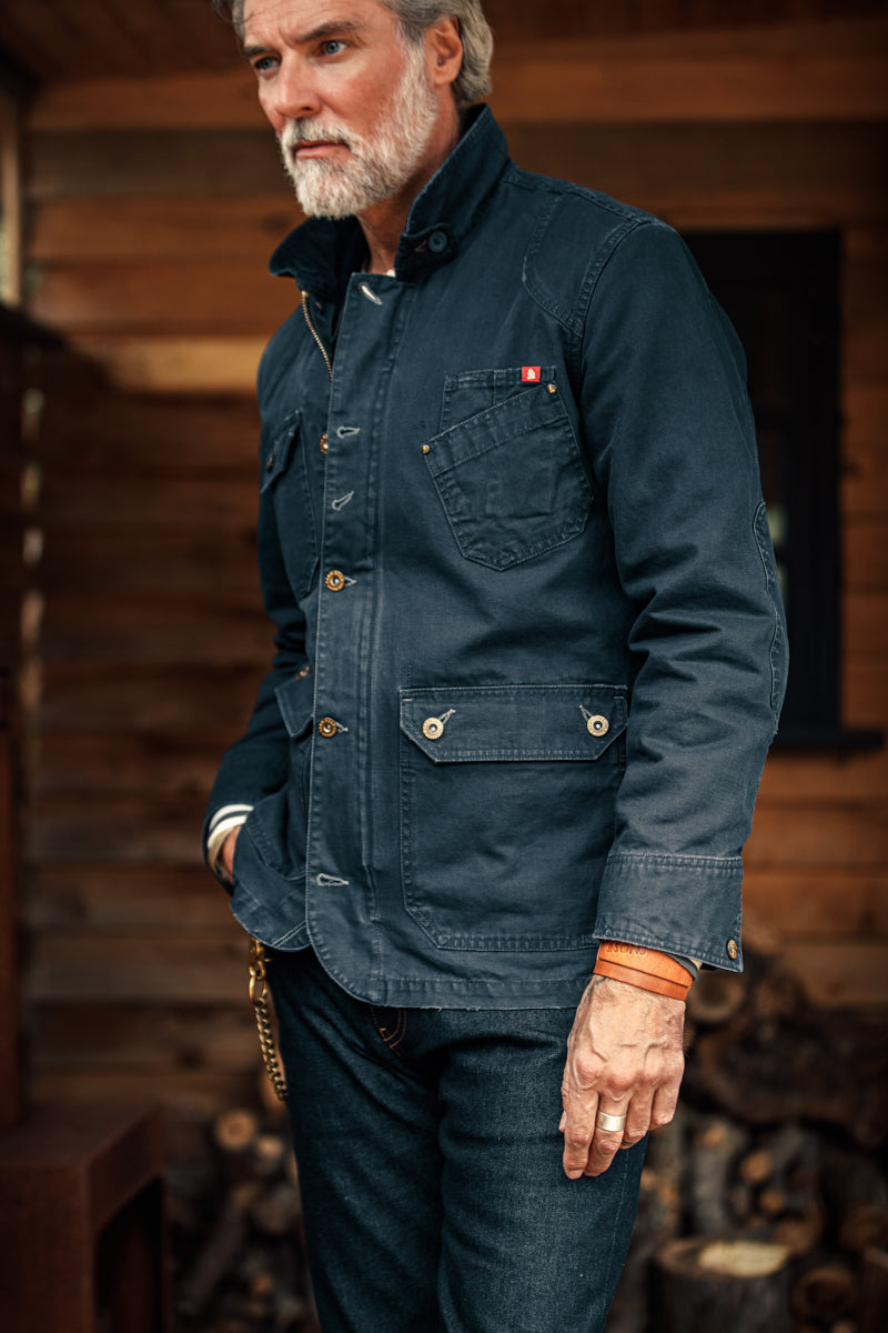 &SONS Prospector Jacket Navy – www.andsons.us