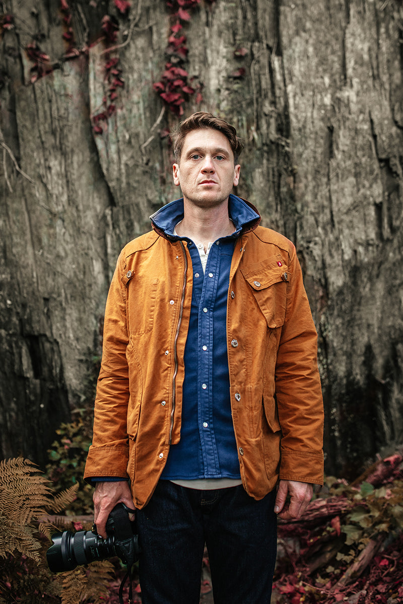 Orange field clearance jacket