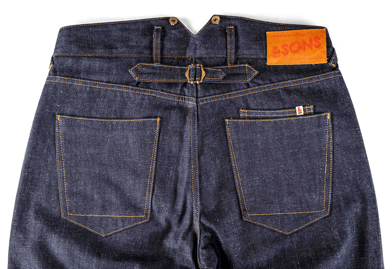 The New Frontier 14oz Selvedge Anti-bac Raw Denim Jeans –